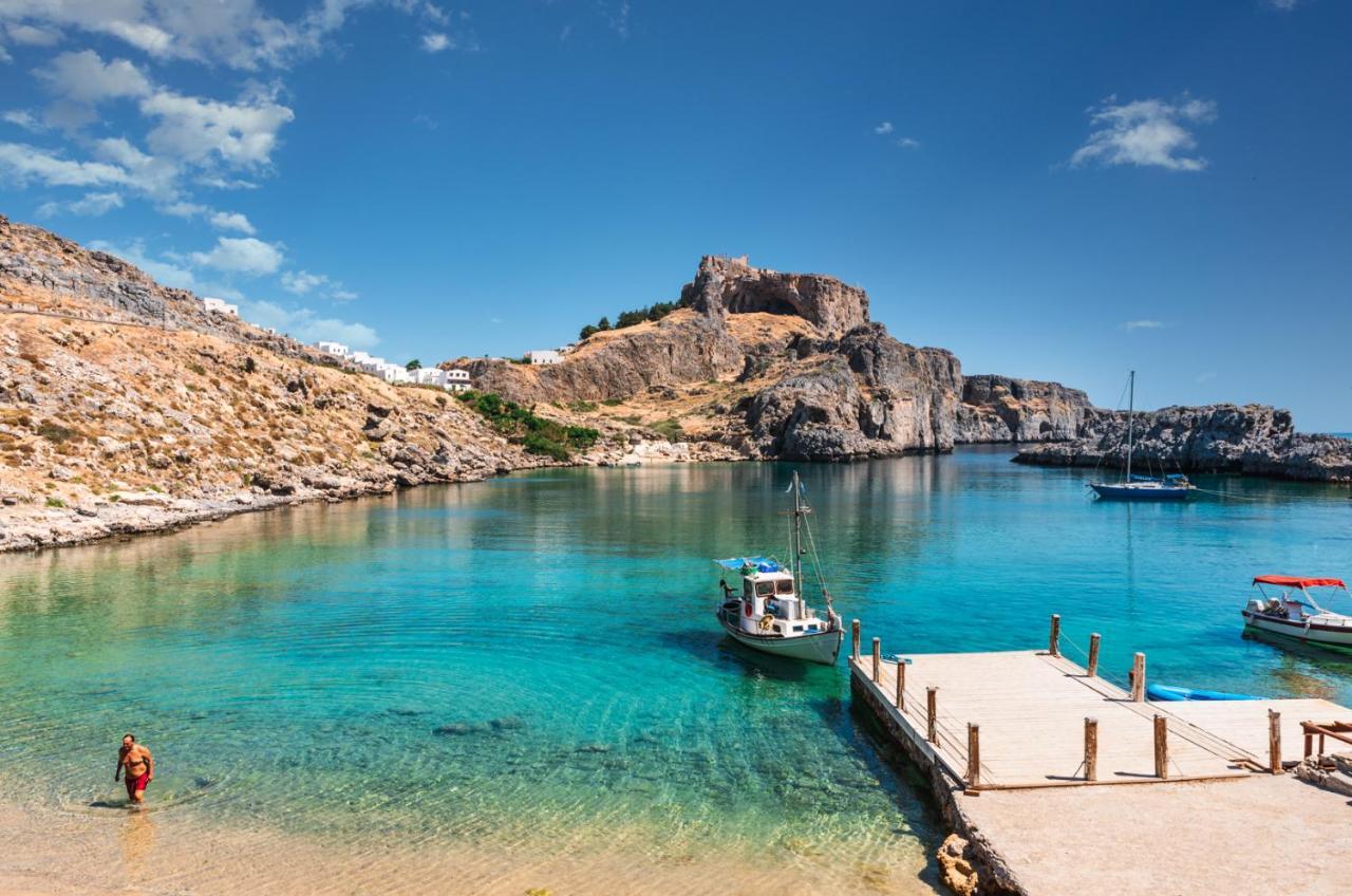 Antique Villa Lindos  Ngoại thất bức ảnh